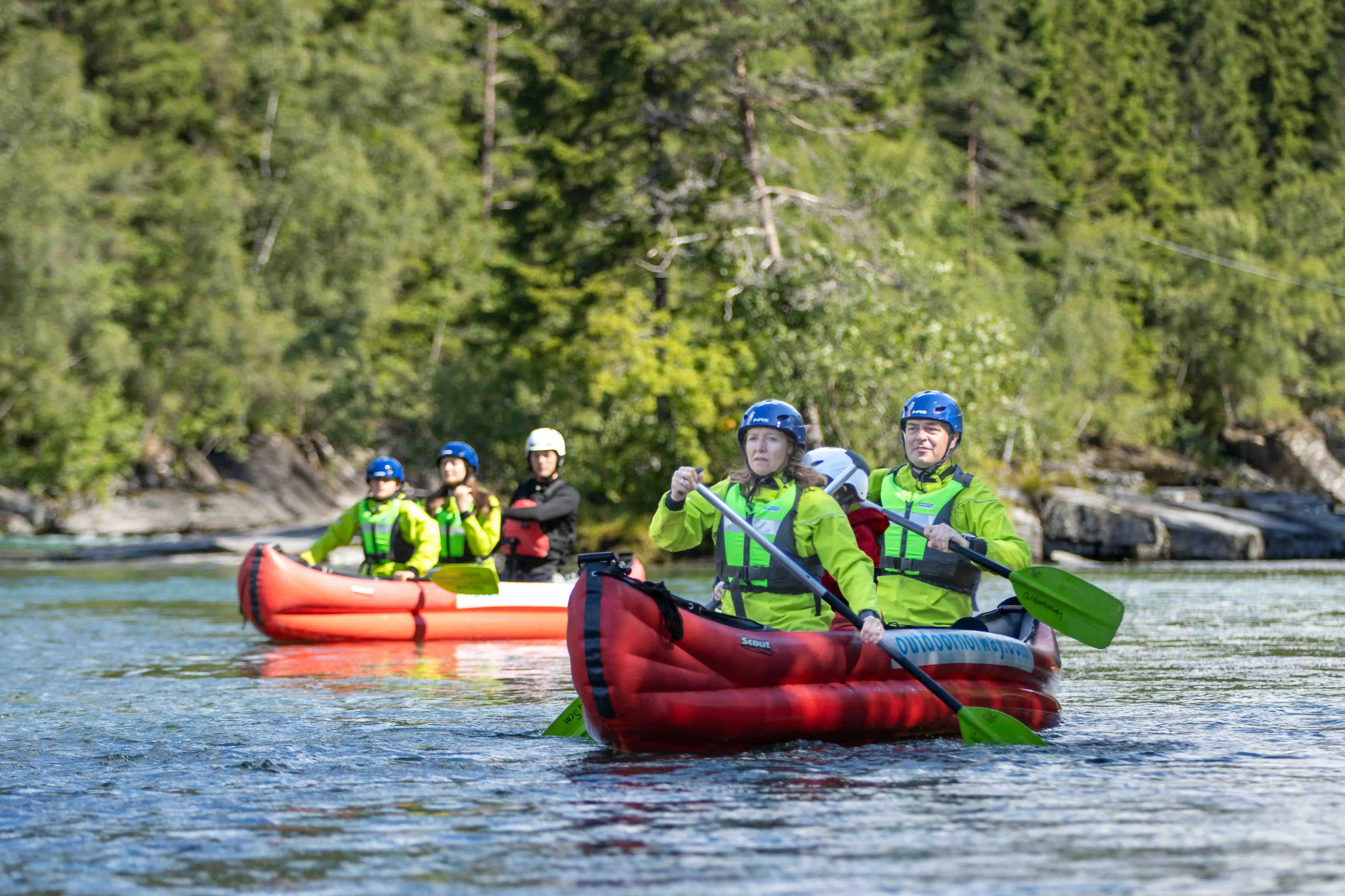 RIVER CANOE - guidet tur